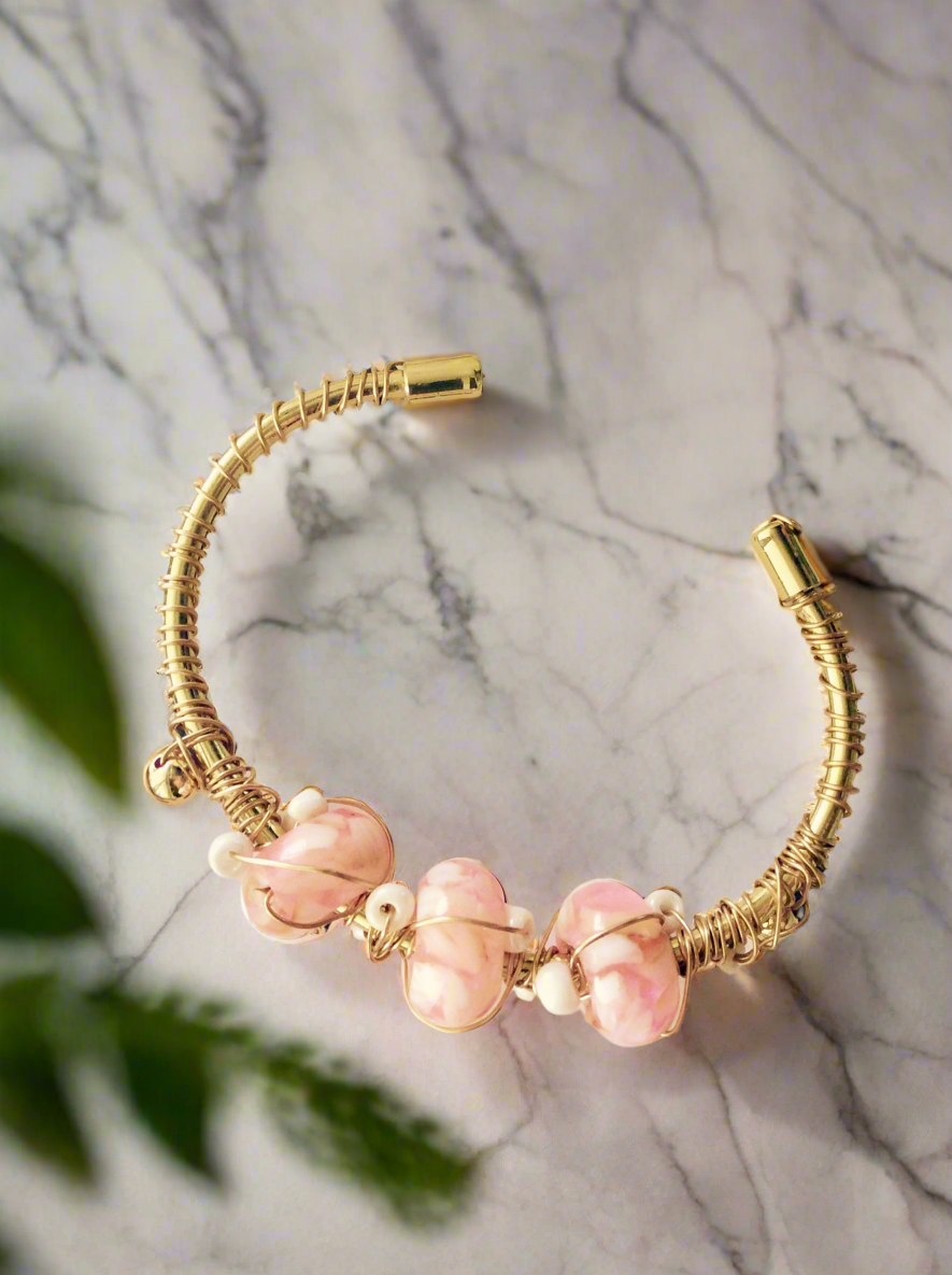 Mermaid Shells Cuff
