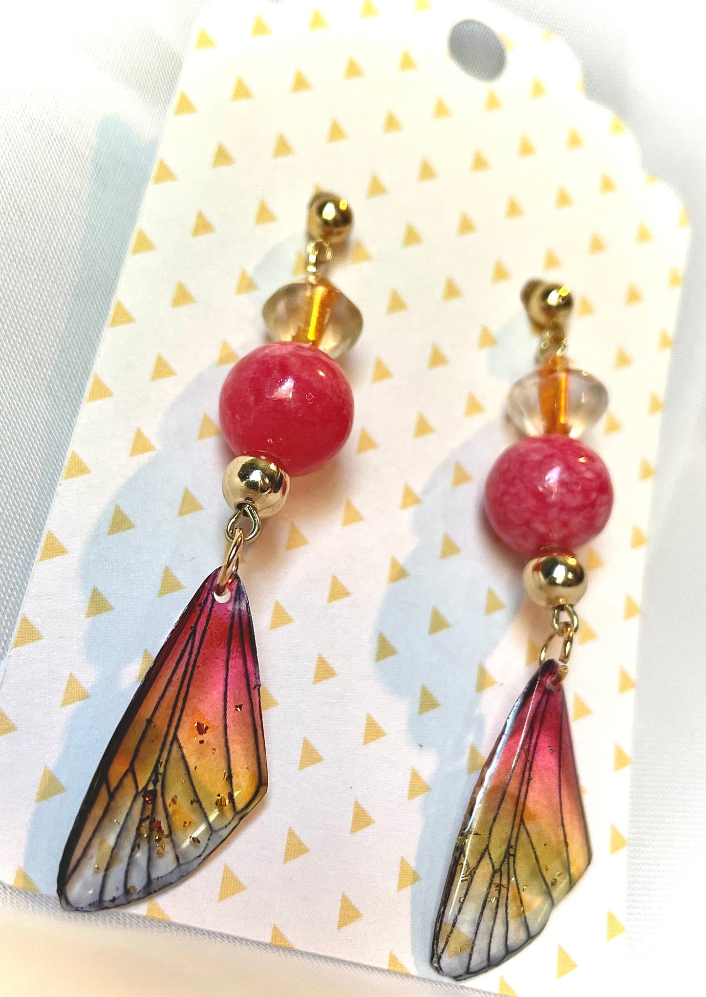 Sunset Fairy Dangles