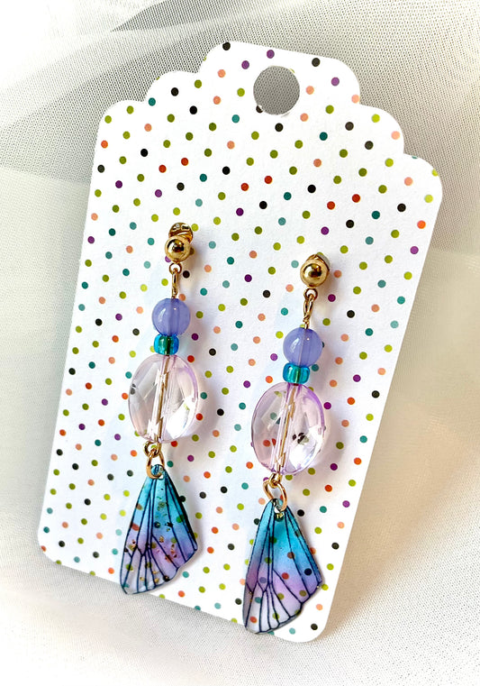 Lilac Berry Fairy Dangles