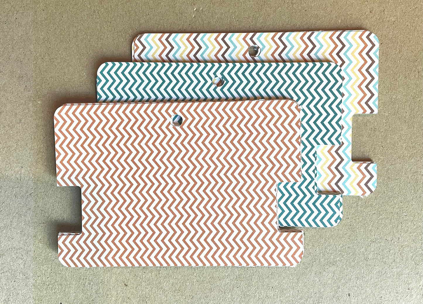 Bracelet Display Cards (18pc Fall Chevron)