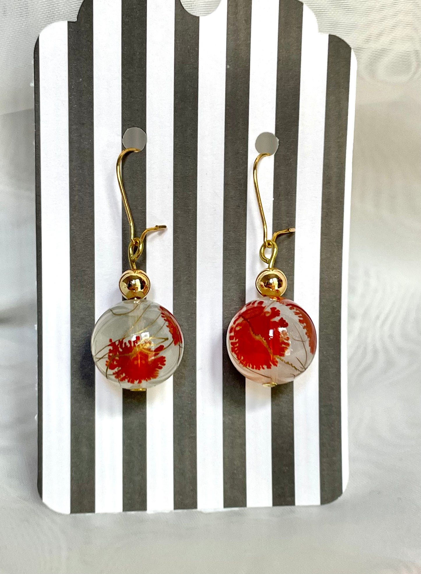 Red Autumn Mini Dangles